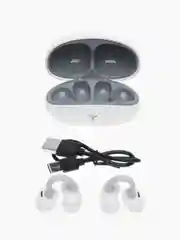 Черный беспроводные наушники с микрофоном для iPhone и Android