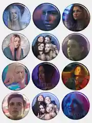 Значки, пины, "Эйфория", сериал HBO
