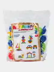Мозаика Green Plast МН50 напольная  d 4,6 см, 50 штук разноцветная