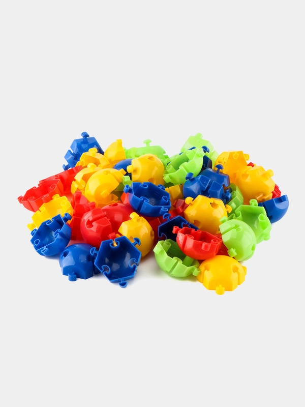 Мозаика Green Plast МН50 напольная  d 4,6 см, 50 штук разноцветная