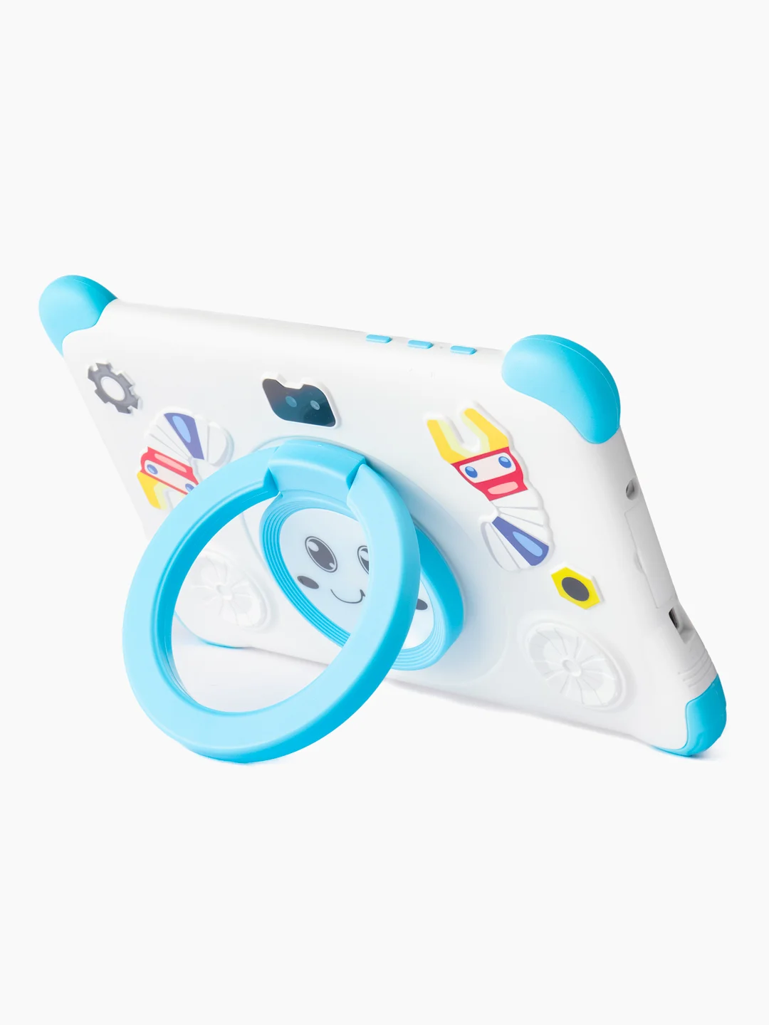 Лазурный планшет для детей Hoco HI10 3/32, защитный корпус, на OC Android, Wi-Fi, Kids mode