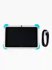 Лазурный планшет для детей Hoco HI10 3/32, защитный корпус, на OC Android, Wi-Fi, Kids mode