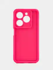 Фуксия чехол для Tecno Spark 20 / 20C / GO 2024 / Hot 40i (Техно Спарк 20 / 20С) противоударный