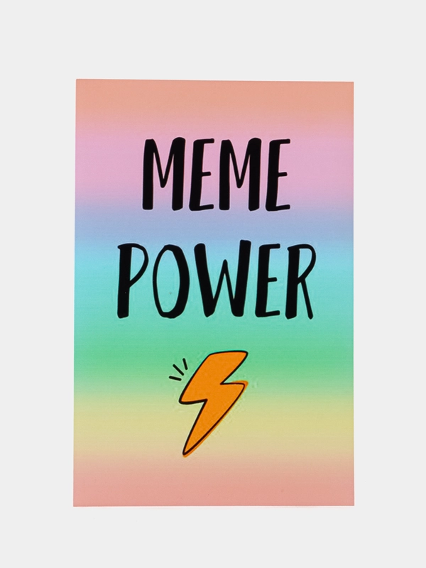 Открытка "Meme Power"