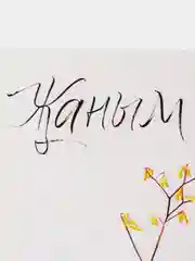 Открытка "Жаным"