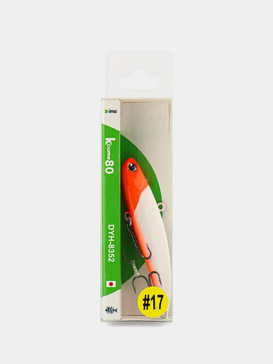 Белый ратлин Columbia Koume VIB 80 mm, 16г