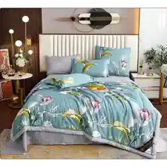 Тиффани комплект постельного белья (семейный) -одеяло (2шт)+евро простыня +4 наволочки ),