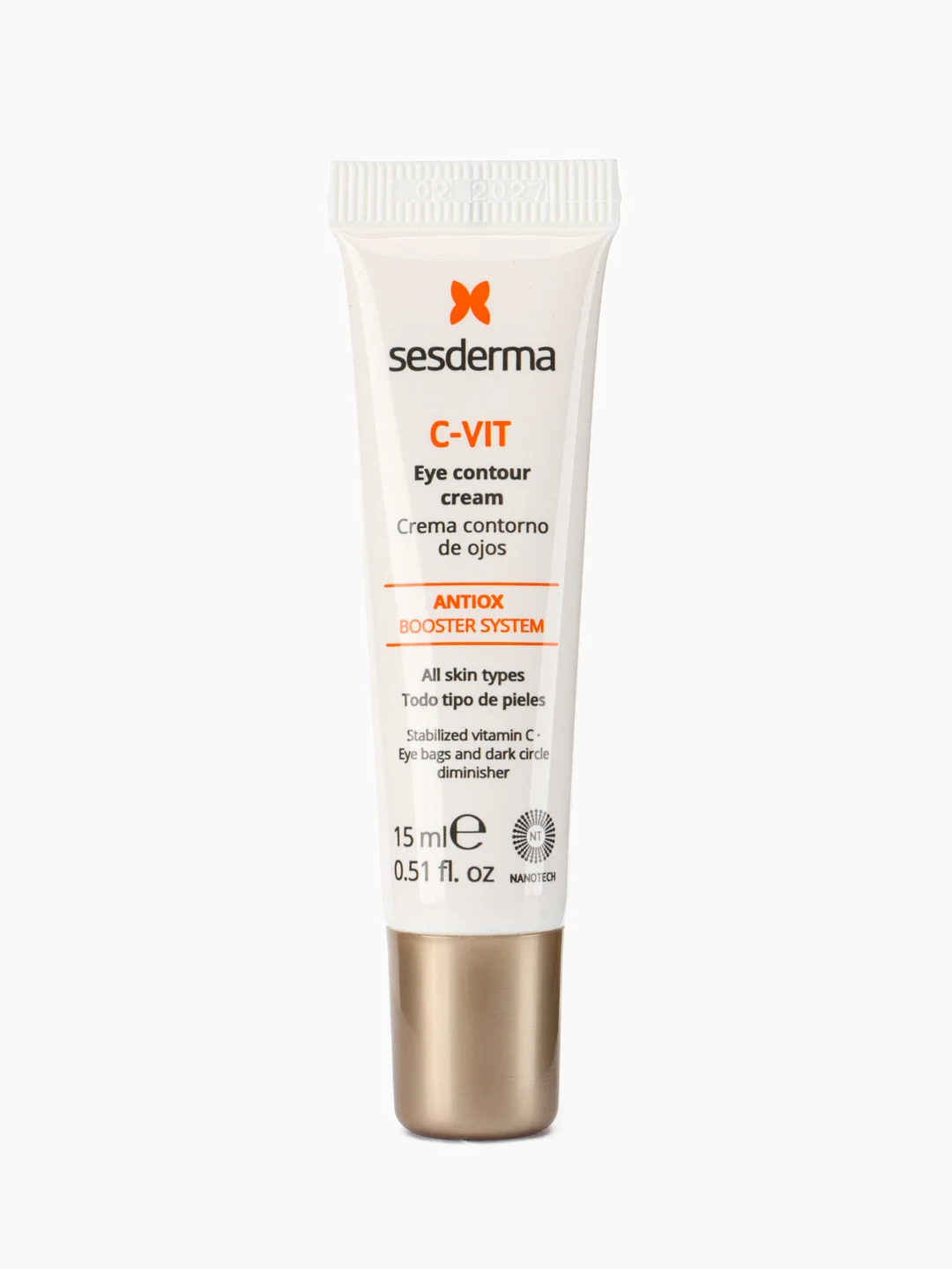 Sesderma C-VIT Крем-контур для зоны вокруг глаз на основе апельсина с витамином C, 15 мл
