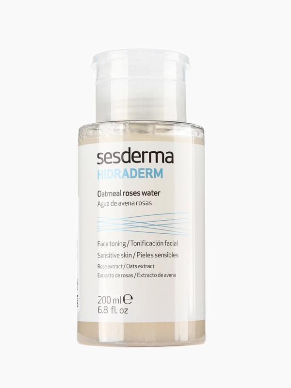 Sesderma HIDRADERM Тоник увлажняющий для кожи лица с экстрактами овса и розы, 200 мл