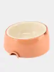 Оранжевый миска с наклоном, для кошек (с разъемом)