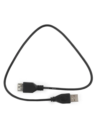 Кабель удлинитель USB 2.0, AM/AF, 0.5м