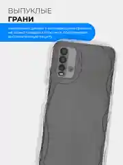 Прозрачный чехол для Xiaomi Redmi 9T (Сяоми Редми 9Т), прозрачный, противоударный
