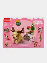 Коричневый детский 3D конструктор, игрушка развивающая