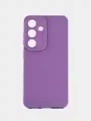 Сиреневый чехол для Samsung Galaxy S25 (Самсунг Галакси С25) противоударный
