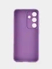 Сиреневый чехол для Samsung Galaxy S25 (Самсунг Галакси С25) противоударный