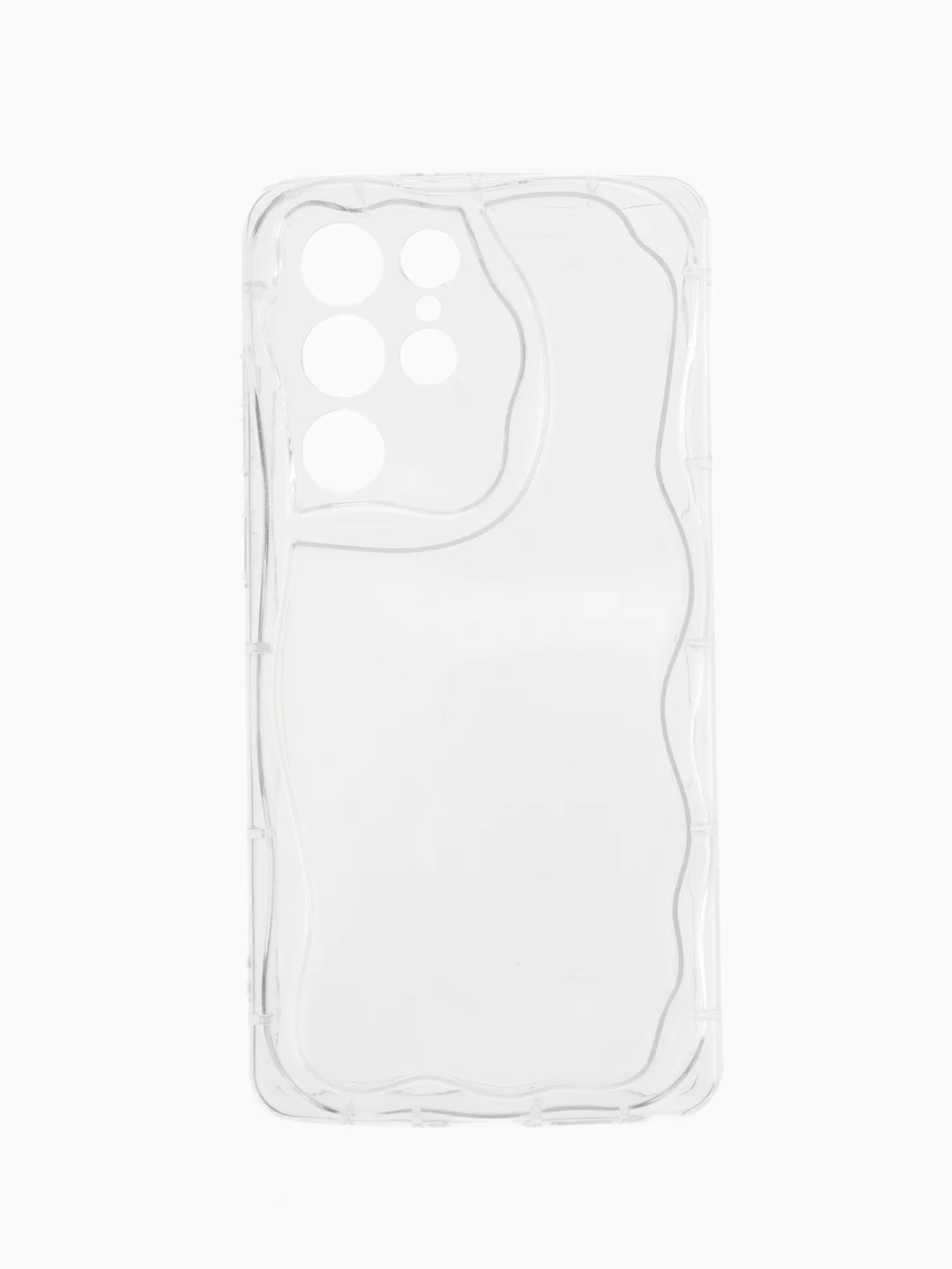 Прозрачный чехол для Samsung Galaxy S22 Ultra (Самсунг Галаки С22 Ультра) прозрачный противоударный