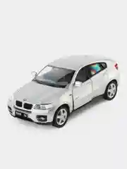 Серебряный игрушка масштабная модель авто 1:38 BMW X6