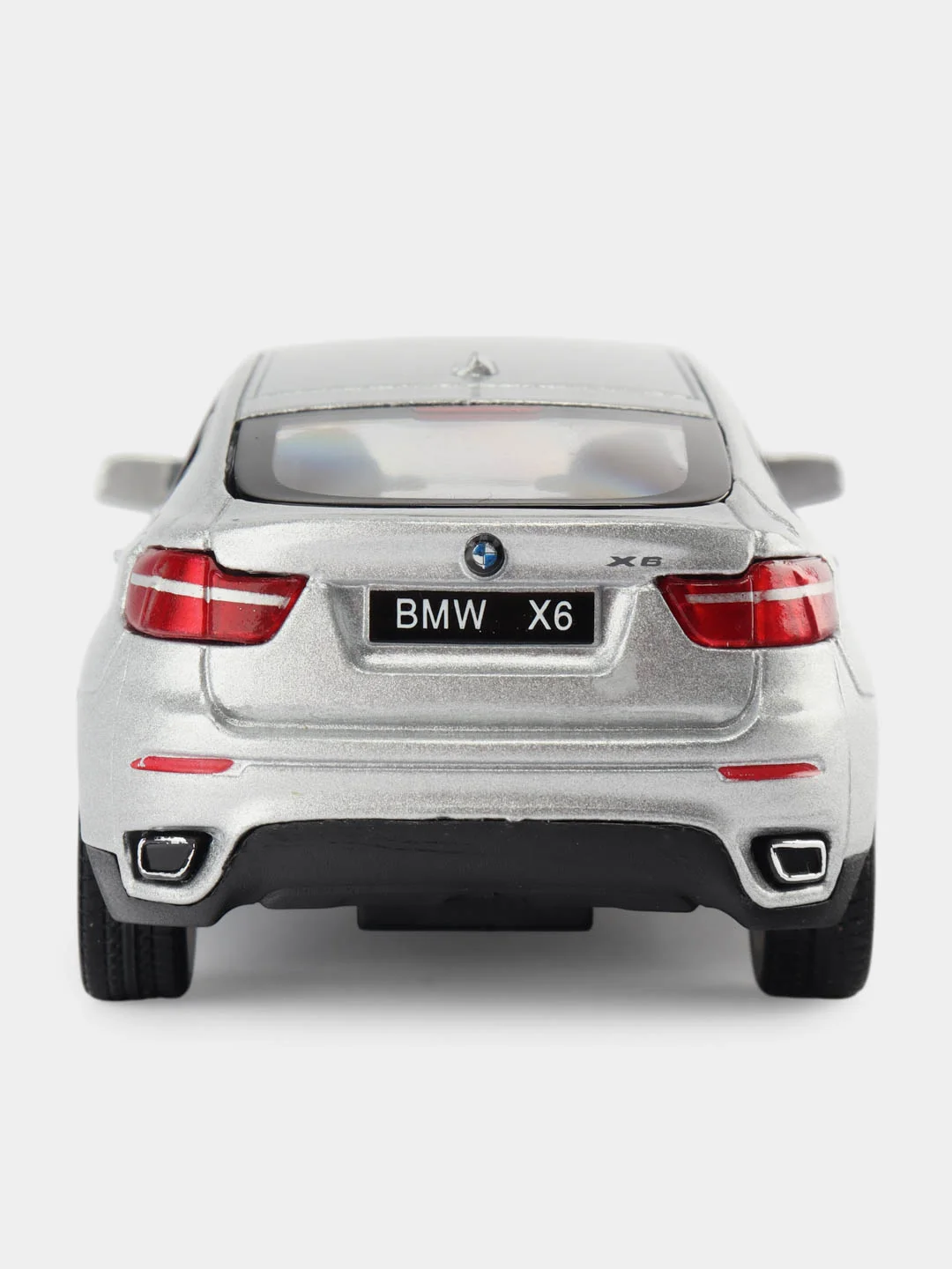Серебряный игрушка масштабная модель авто 1:38 BMW X6