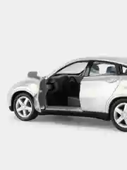 Серебряный игрушка масштабная модель авто 1:38 BMW X6