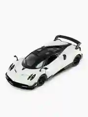 Белый игрушка масштабная модель авто 1:38 PAGANI Huayra BC 2016
