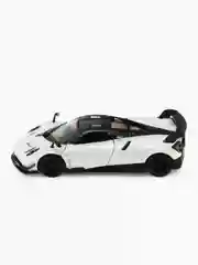 Белый игрушка масштабная модель авто 1:38 PAGANI Huayra BC 2016