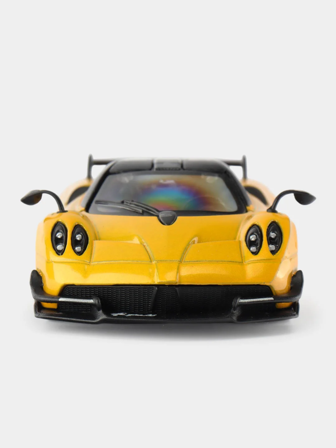 Желтый игрушка масштабная модель авто 1:38 PAGANI Huayra BC 2016