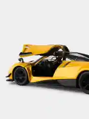 Желтый игрушка масштабная модель авто 1:38 PAGANI Huayra BC 2016