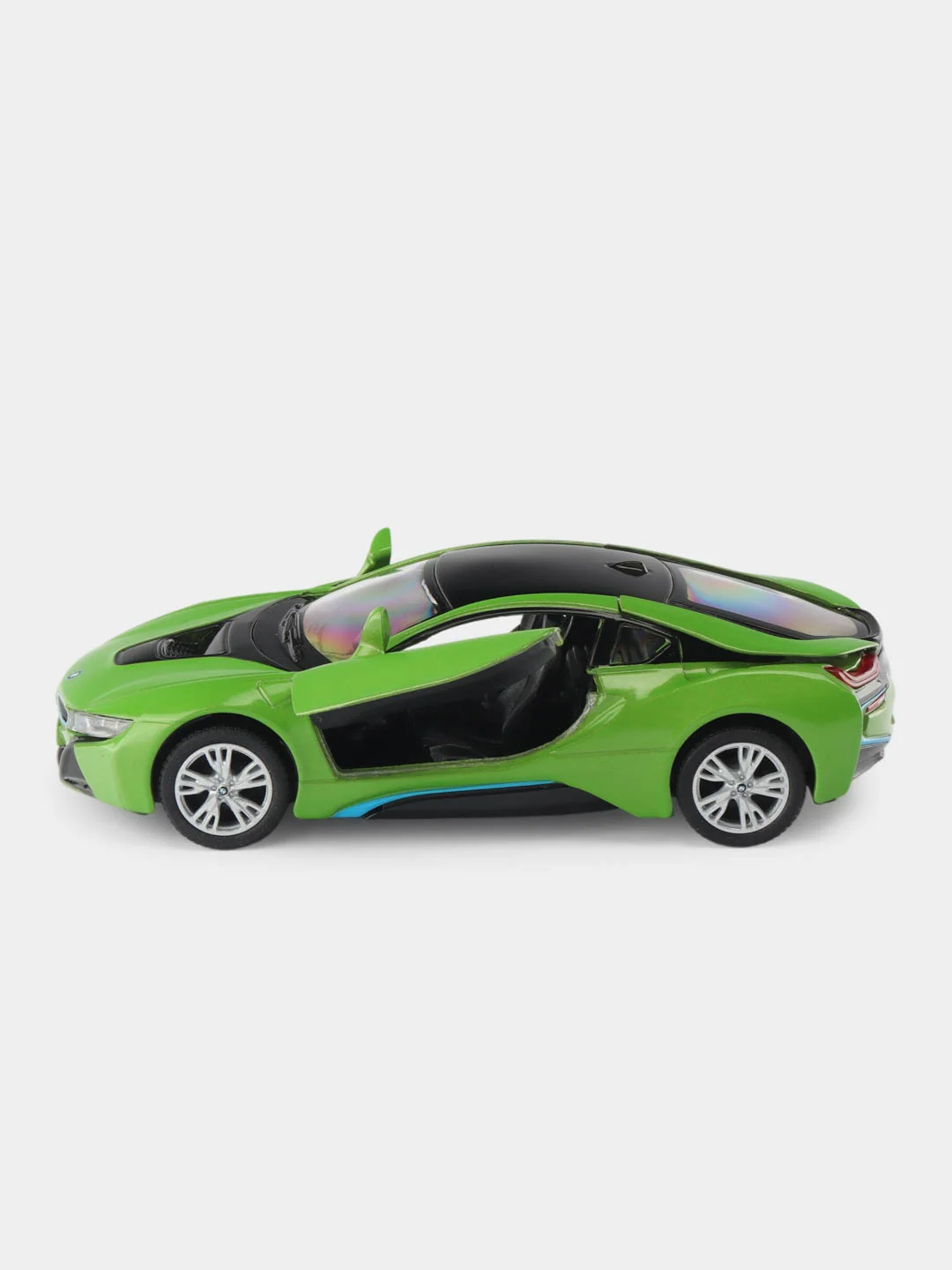 Зеленый масштабная модель авто 1:36 BMW i8