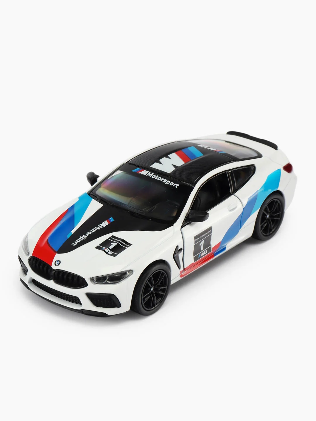 Белый масштабная модель авто 1:38 BMW M8 Coupe спорт
