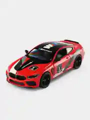 Красный масштабная модель авто 1:38 BMW M8 Coupe спорт