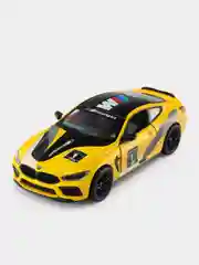 Желтый масштабная модель авто 1:38 BMW M8 Coupe спорт