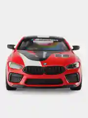 Красный масштабная модель авто 1:38 BMW M8 Coupe спорт