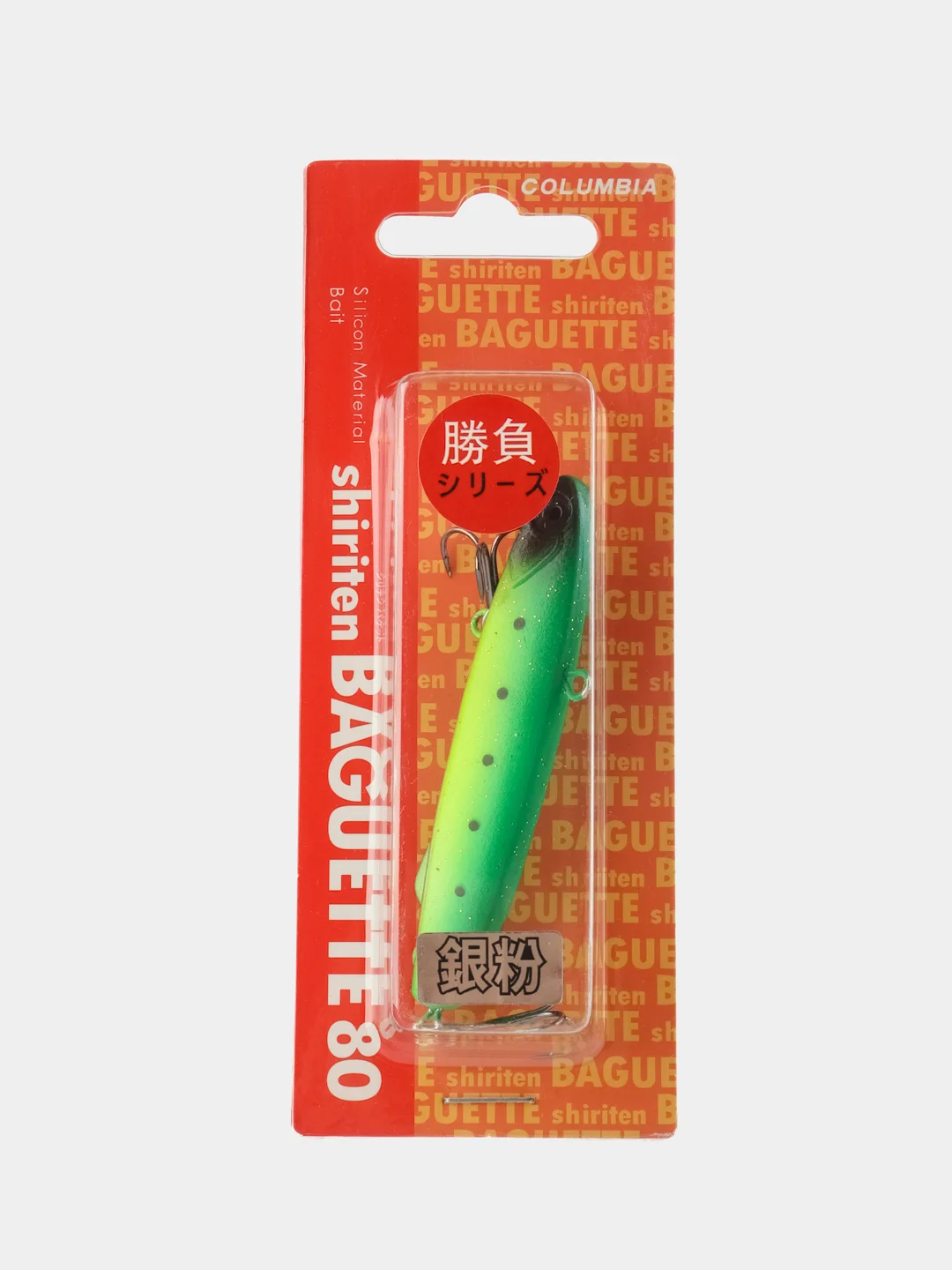 Зеленый ратлин Columbia Baguette VIB 80 mm, 28 г