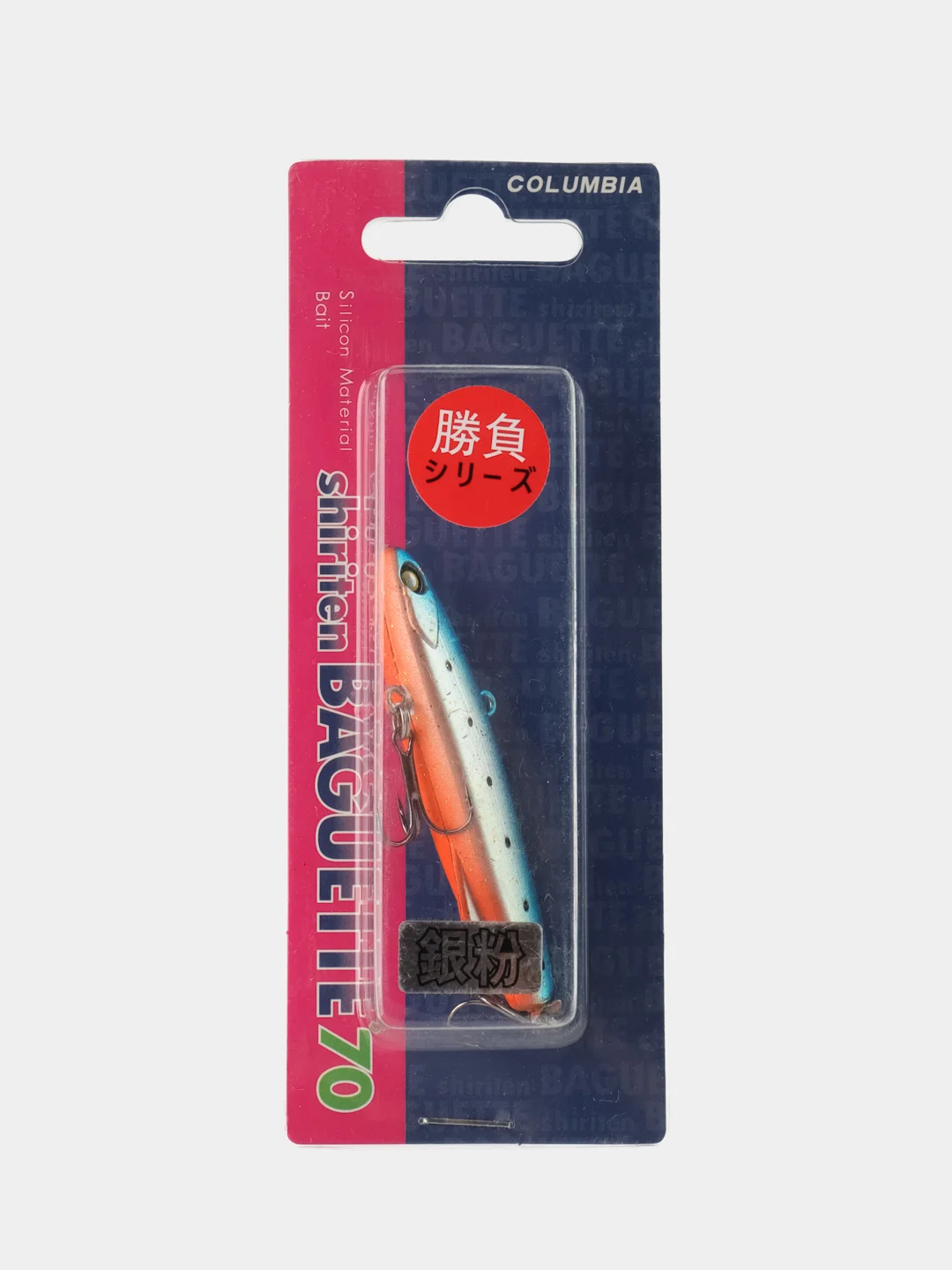 Синий ратлин Columbia Baguette VIB 70 mm, 17 г