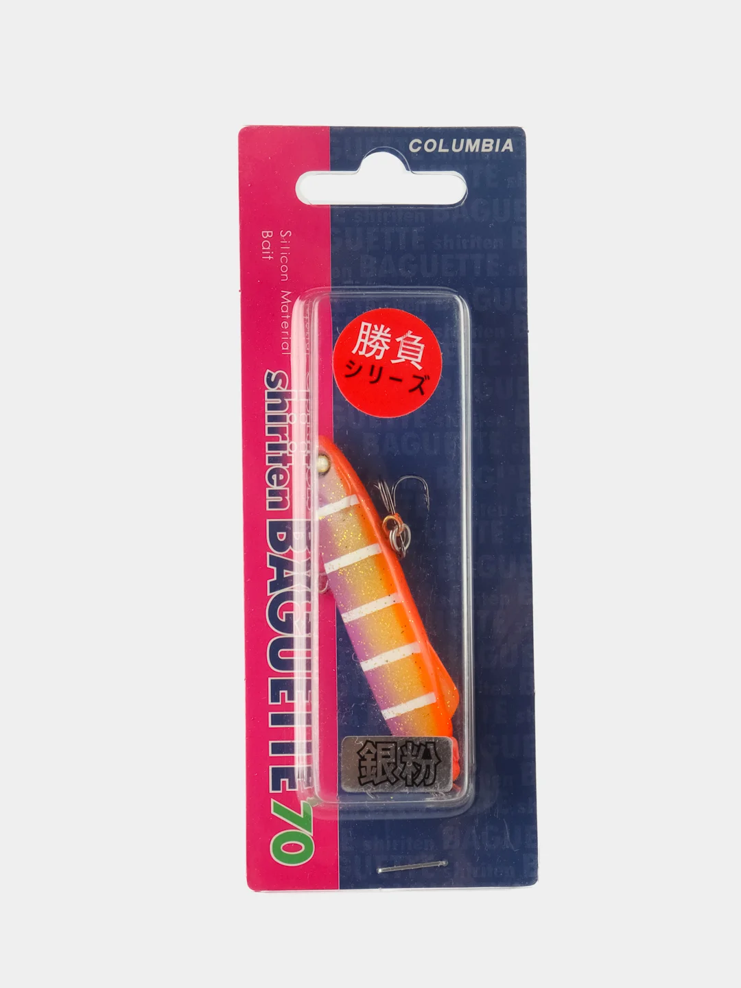 Багровый ратлин Columbia Baguette VIB 70 mm, 17 г