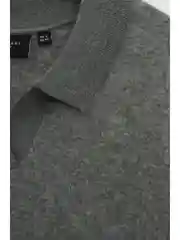 Серый джемпер с шерстью
