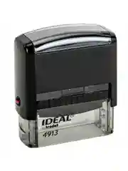 Оснастка для штампа, размер оттиска 58х22 мм, синий, Trodat Ideal 4913 P2, подушка, 236844
