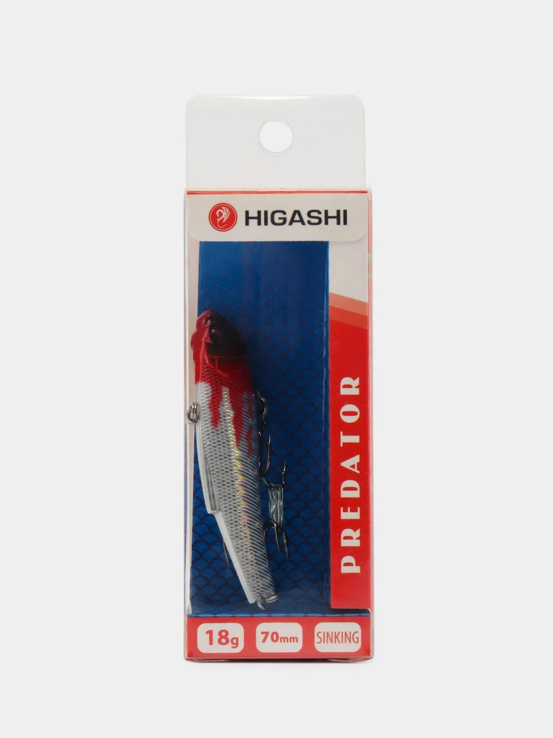 Белый ратлин HIGASHI Predator VIB 70 mm, 18 г