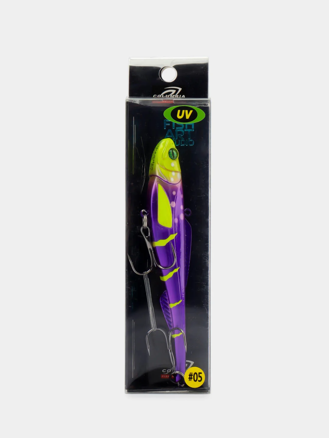 Фиолетовый ратлин Columbia Vagner Vib 120 mm, 38 г