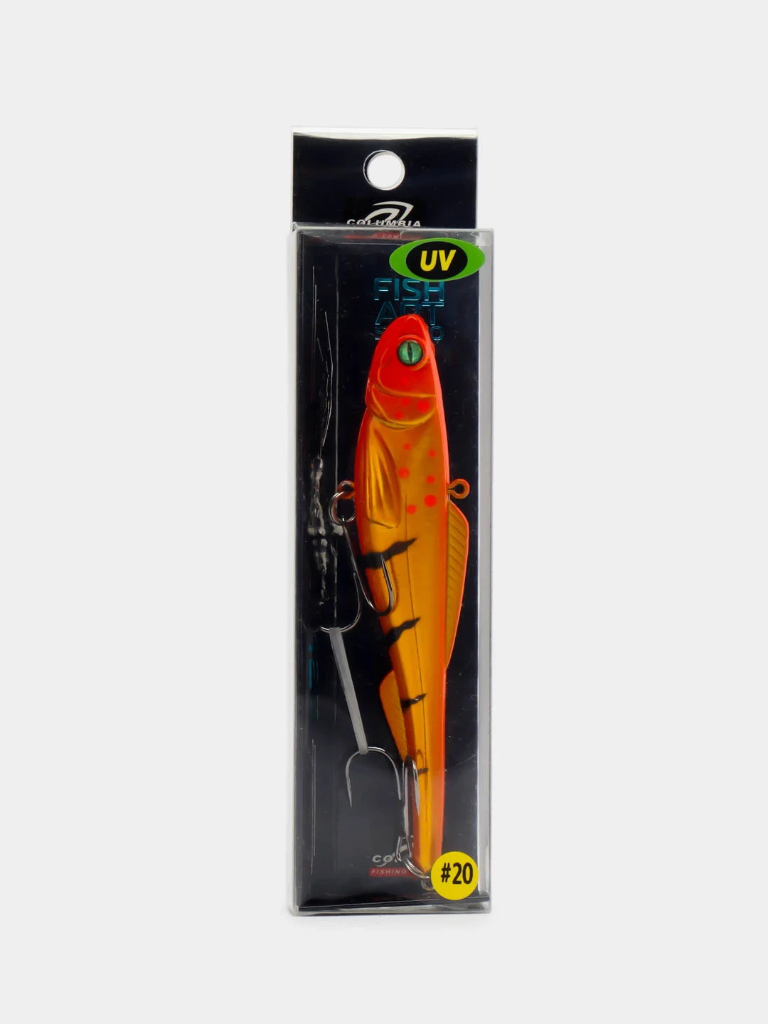 Оранжевый ратлин Columbia Vagner Vib 120 mm, 38 г