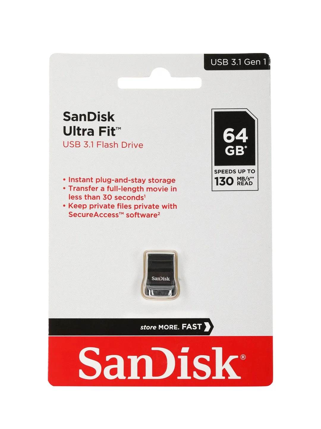 Флэш-накопитель USB3.1 64GB SDCZ430-064G-G46 SANDISK