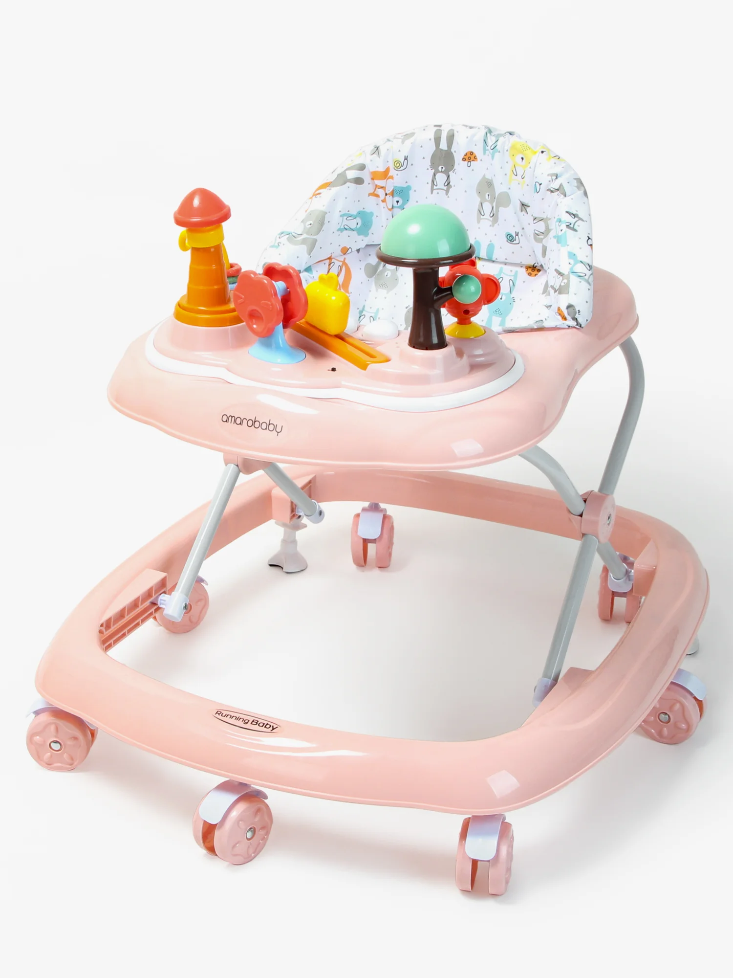 Ходунки детские с электронной игровой панелью Amarobaby, Running Baby
