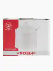 Сахарница серии "Розы" с крышкой и ложкой, 270 мл