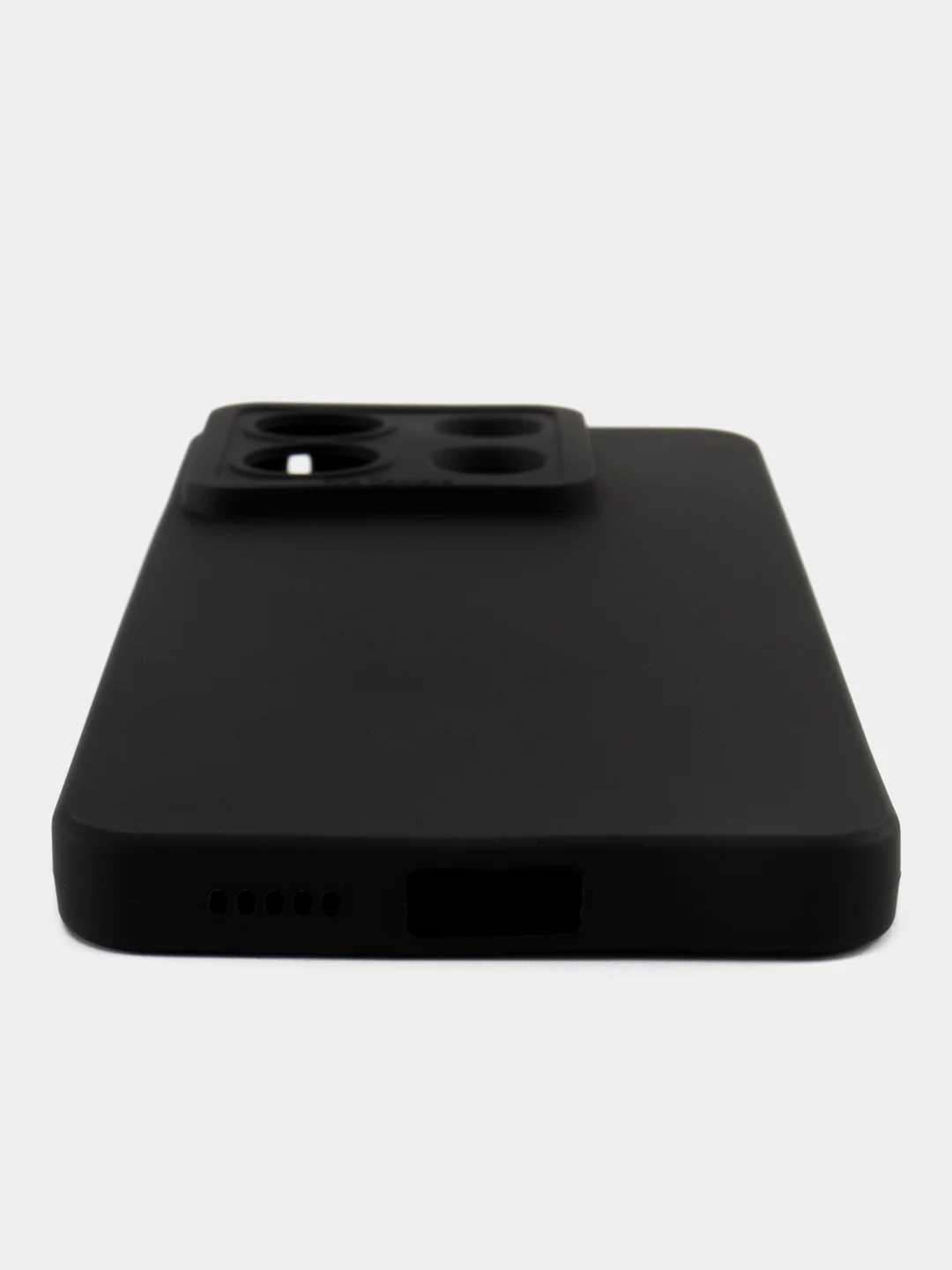 Черный чехол для Xiaomi Poco X6 (Сяоми Поко Икс 6 / Х6) противоударный