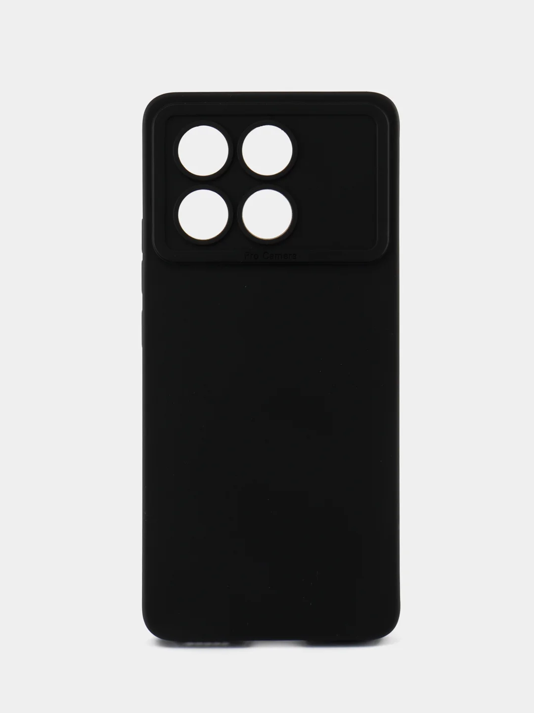 Черный чехол для Xiaomi Poco X6 Pro (Сяоми Поко Икс 6 Про / Х6) противоударный