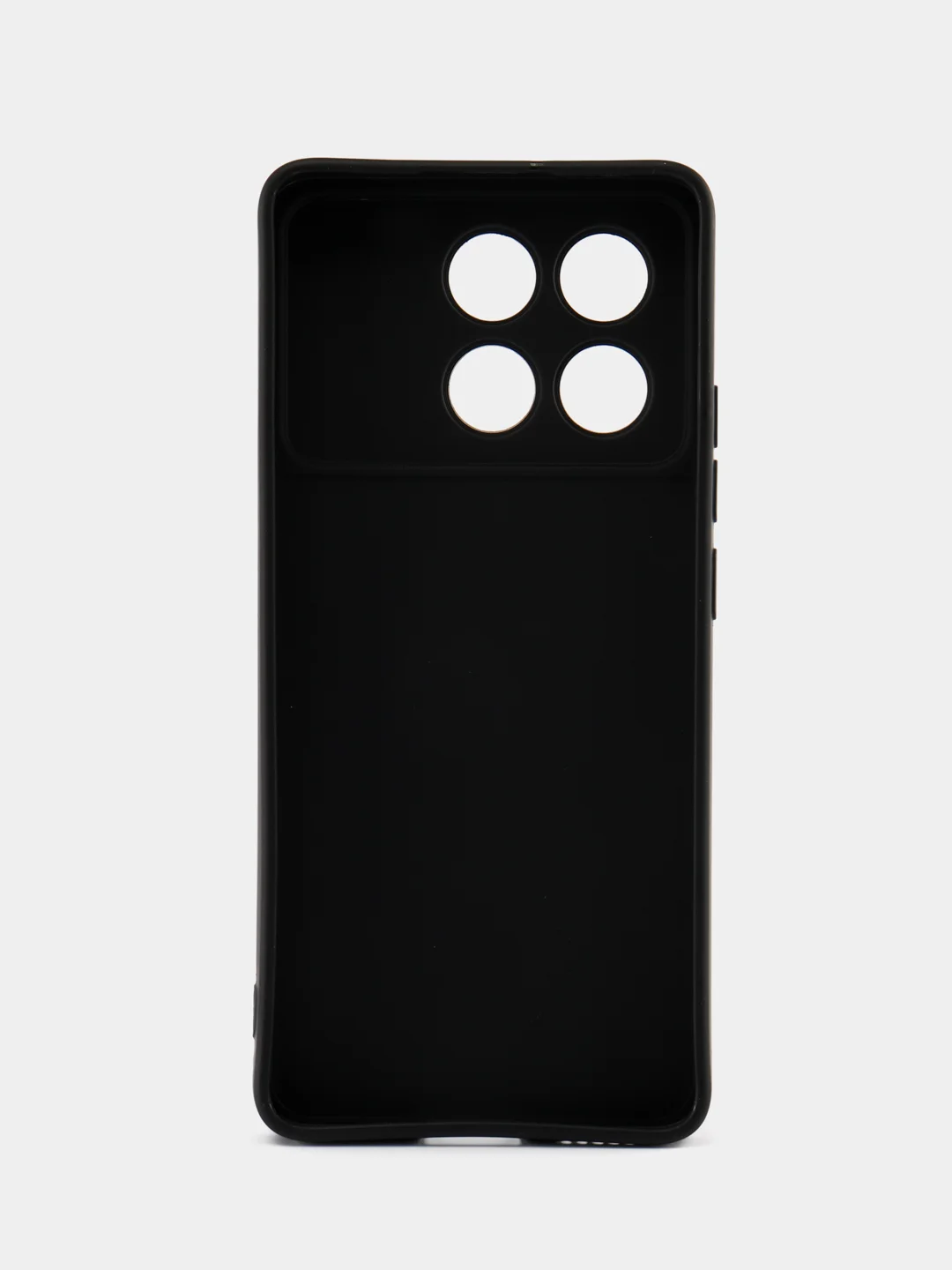 Черный чехол для Xiaomi Poco X6 Pro (Сяоми Поко Икс 6 Про / Х6) противоударный