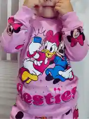 Розовый пижама детская для девочки,Домашняя одежда,Микки маус