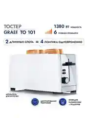 Тостер GRAEF TO 101 weiss