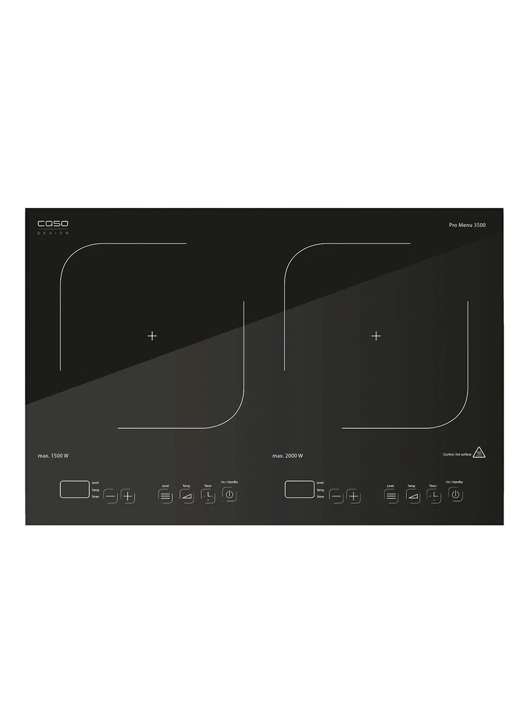 Настольная плитка CASO Pro Menu 3500