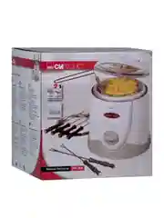 Фритюрница-фондю Bomann FFR 1290 CB weis-grau 1L